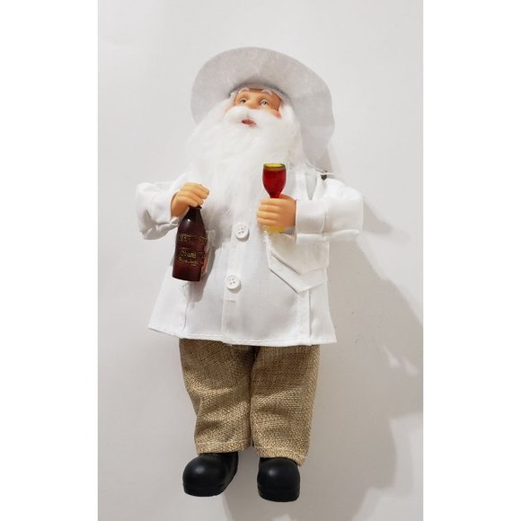 Spanish Santa Claus Wearing Guayabera 12” New - Picture 4 of 4